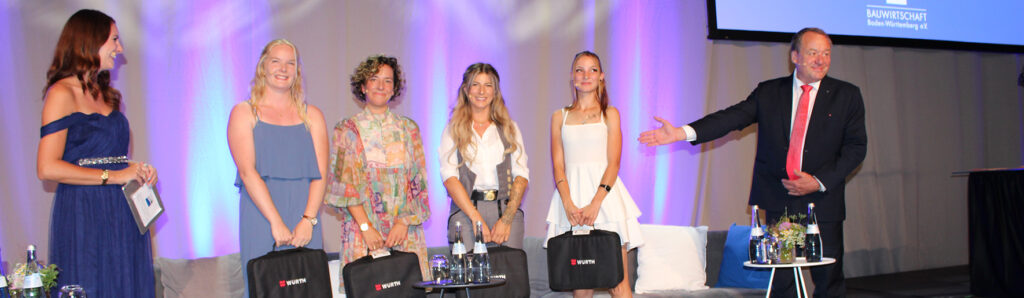 Talkrunde Bauwirtschaft: Gruppenfoto