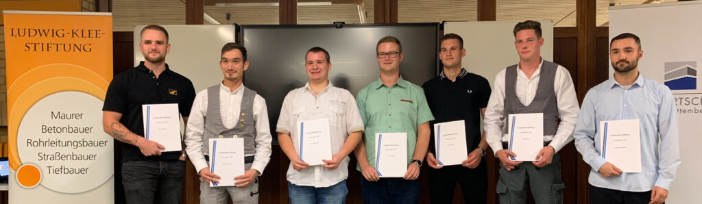Gruppenfoto bei Verleihung des Ludwig-Klee-Preises