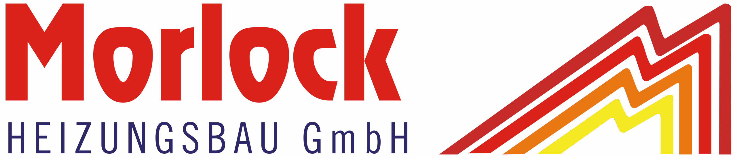Logo der Firma Morlock Heizungsbau (Transparenter Hintergrund)