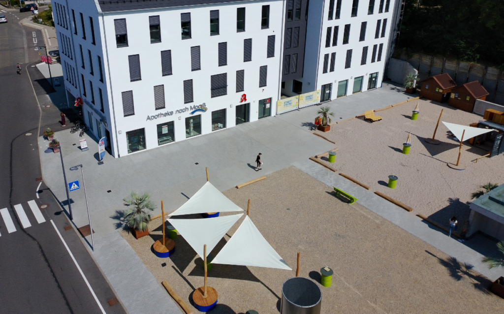 Aussenanlage Sporgasse